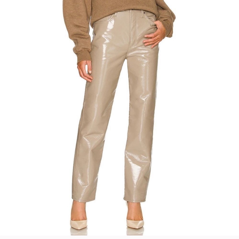 Agolde Recycled Leather 90s Pinch Waist size 26